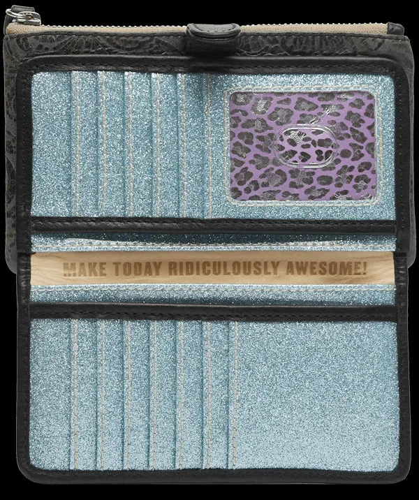 Consuela - Slim Wallet  - STEELY