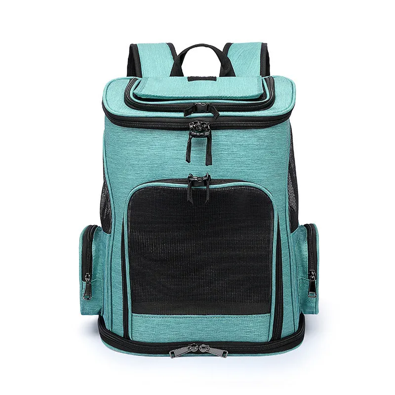 Convenient and Breathable Pet Bag Foldable Pet Backpack Cat Backpack