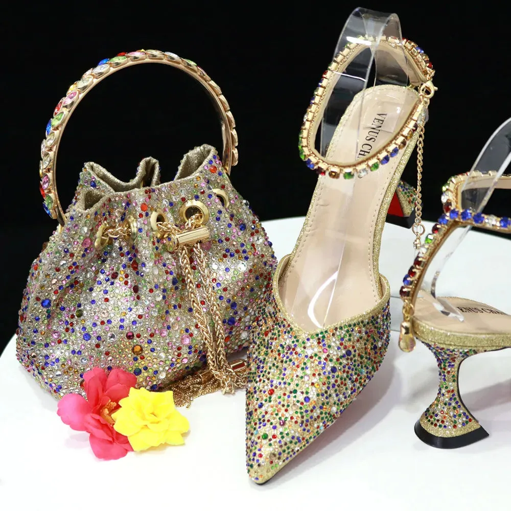 Devika Shoes & Bag Set