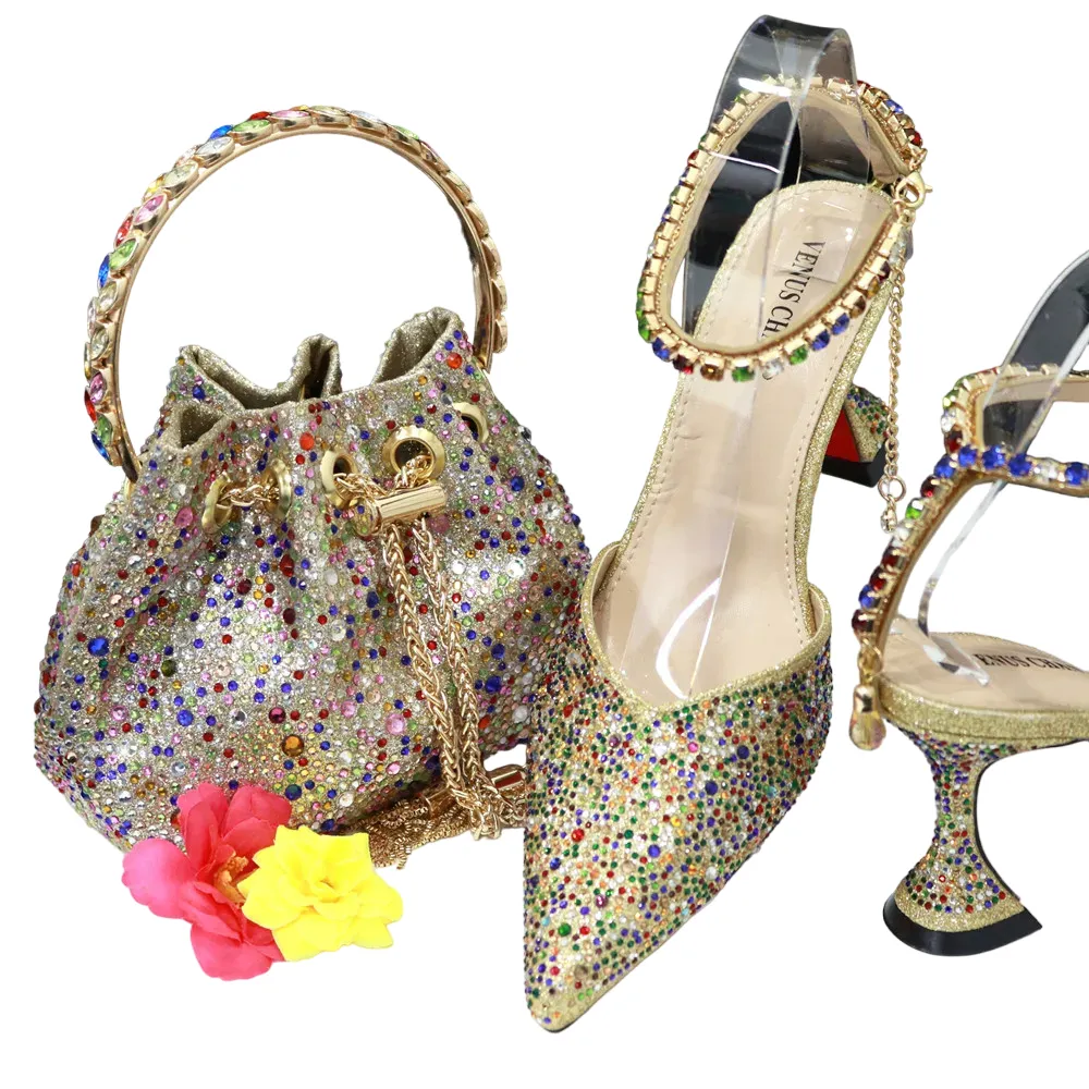 Devika Shoes & Bag Set