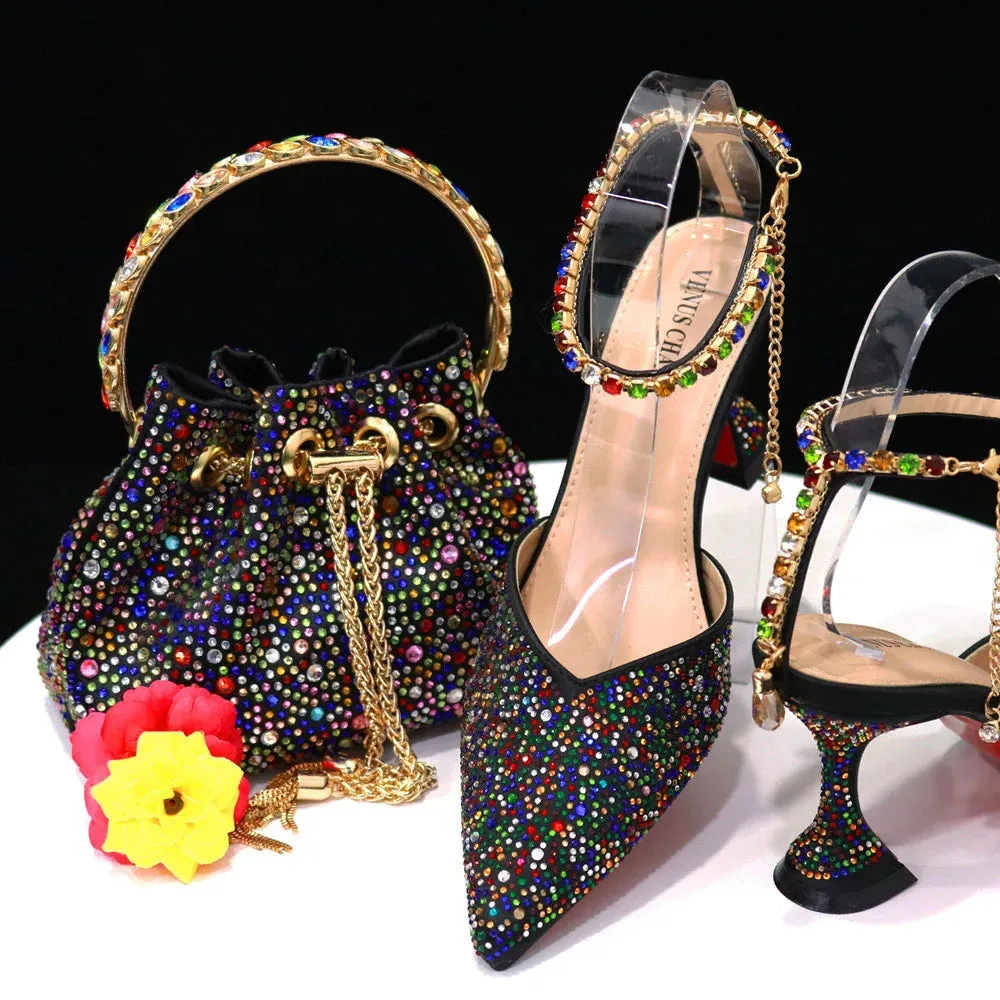 Devika Shoes & Bag Set