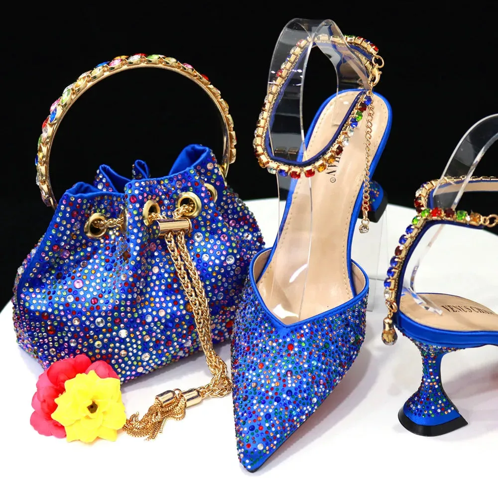 Devika Shoes & Bag Set
