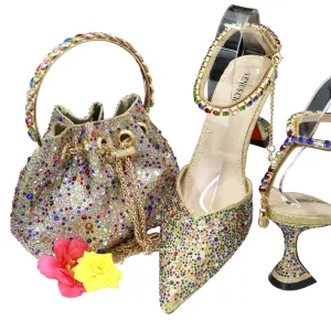 Devika Shoes & Bag Set