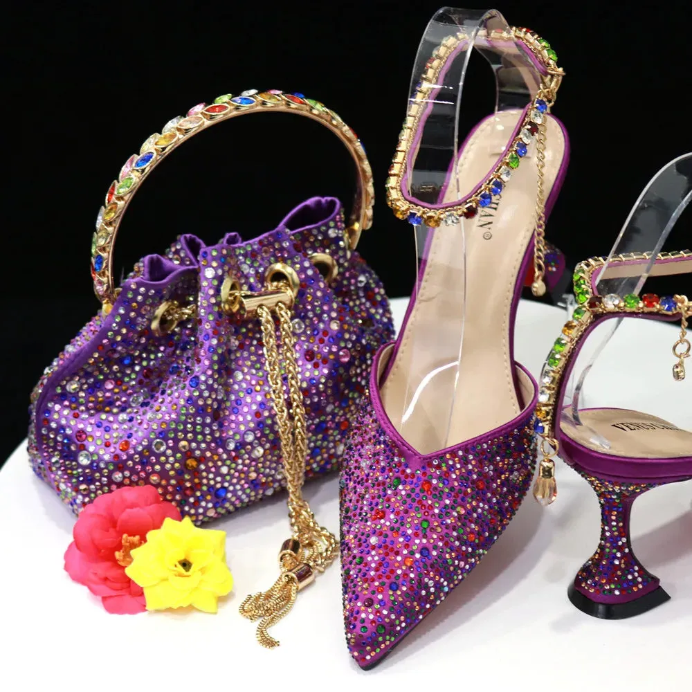 Devika Shoes & Bag Set