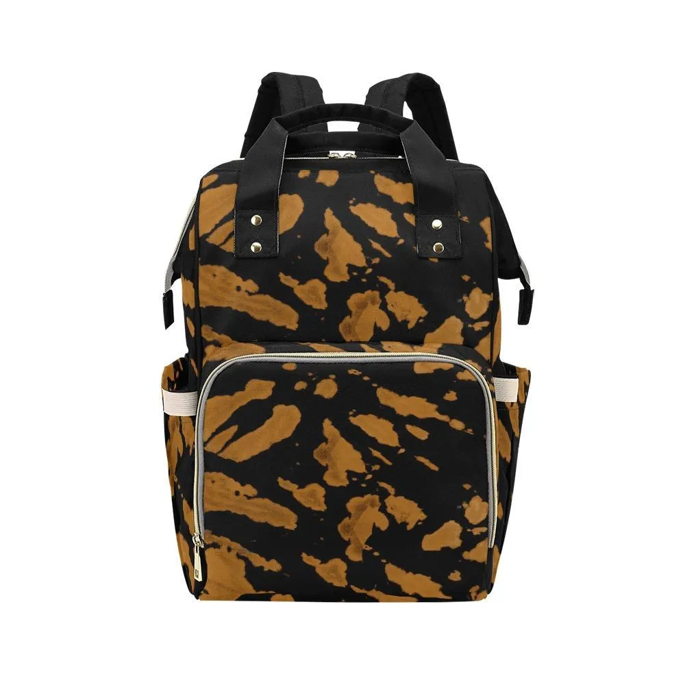 Diaper Bag - Tie Dye #115 | Multi Compartment Backpack, Babygirl Custom Diaper Bag, Hipster Diaper Backpack
