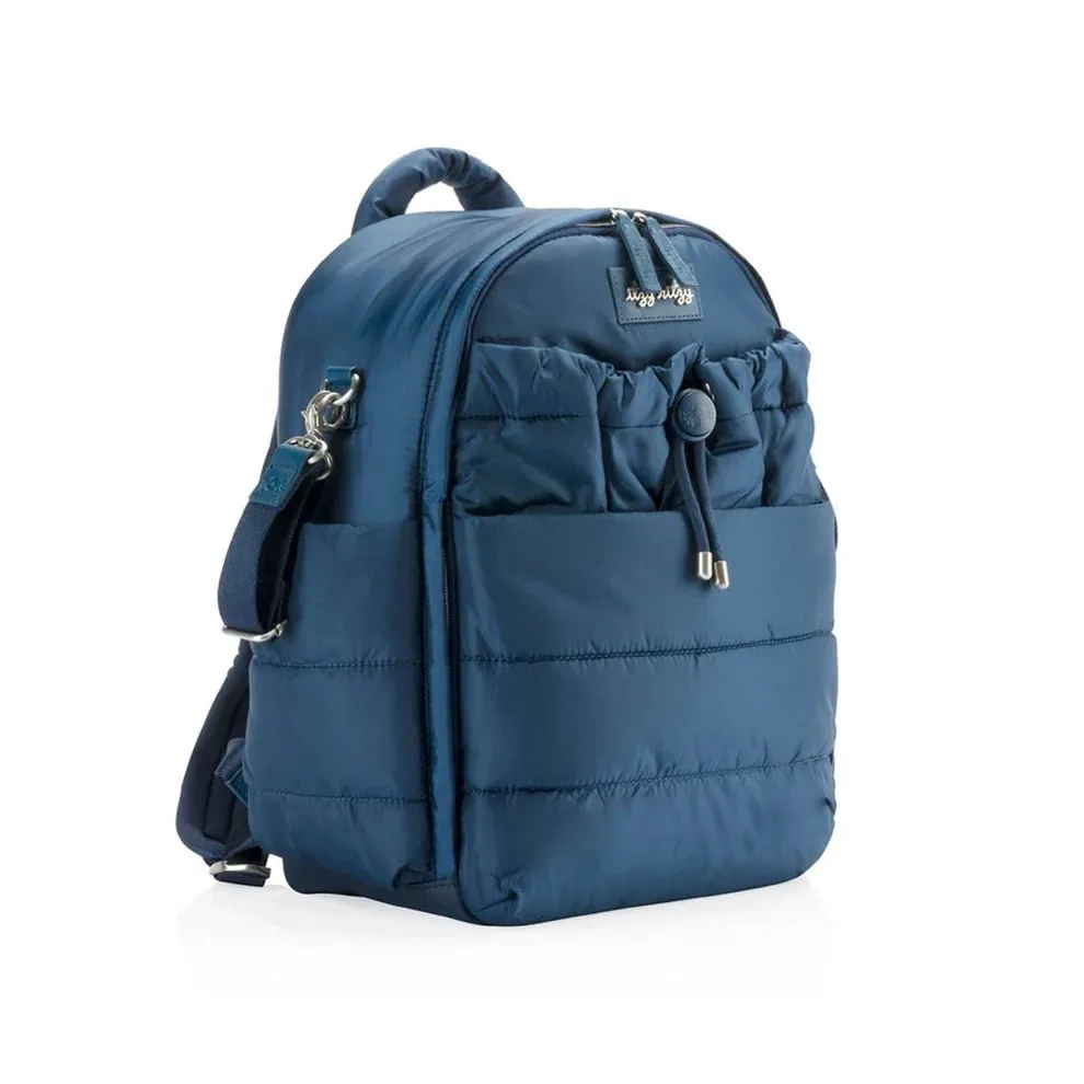 Dream Backpack™ Sapphire Starlight Diaper Bag with 14 Pockets & Insulated Bottle Holders