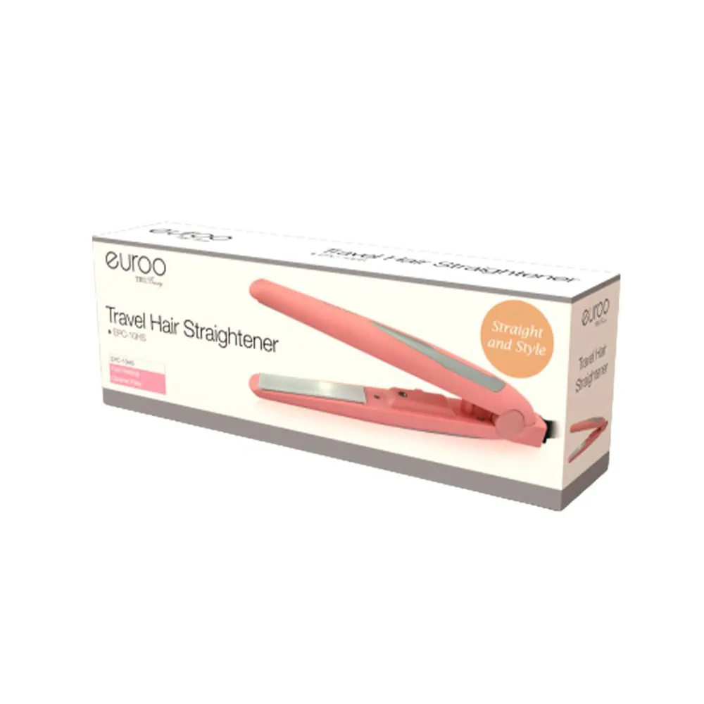 EUROO EPC-10HS Travel Hair Straightener