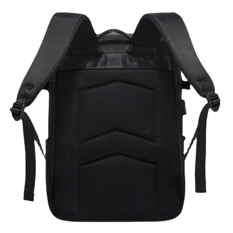Fashion Trendy Unique Street Korean Backpack Travel Bag Men's Simple