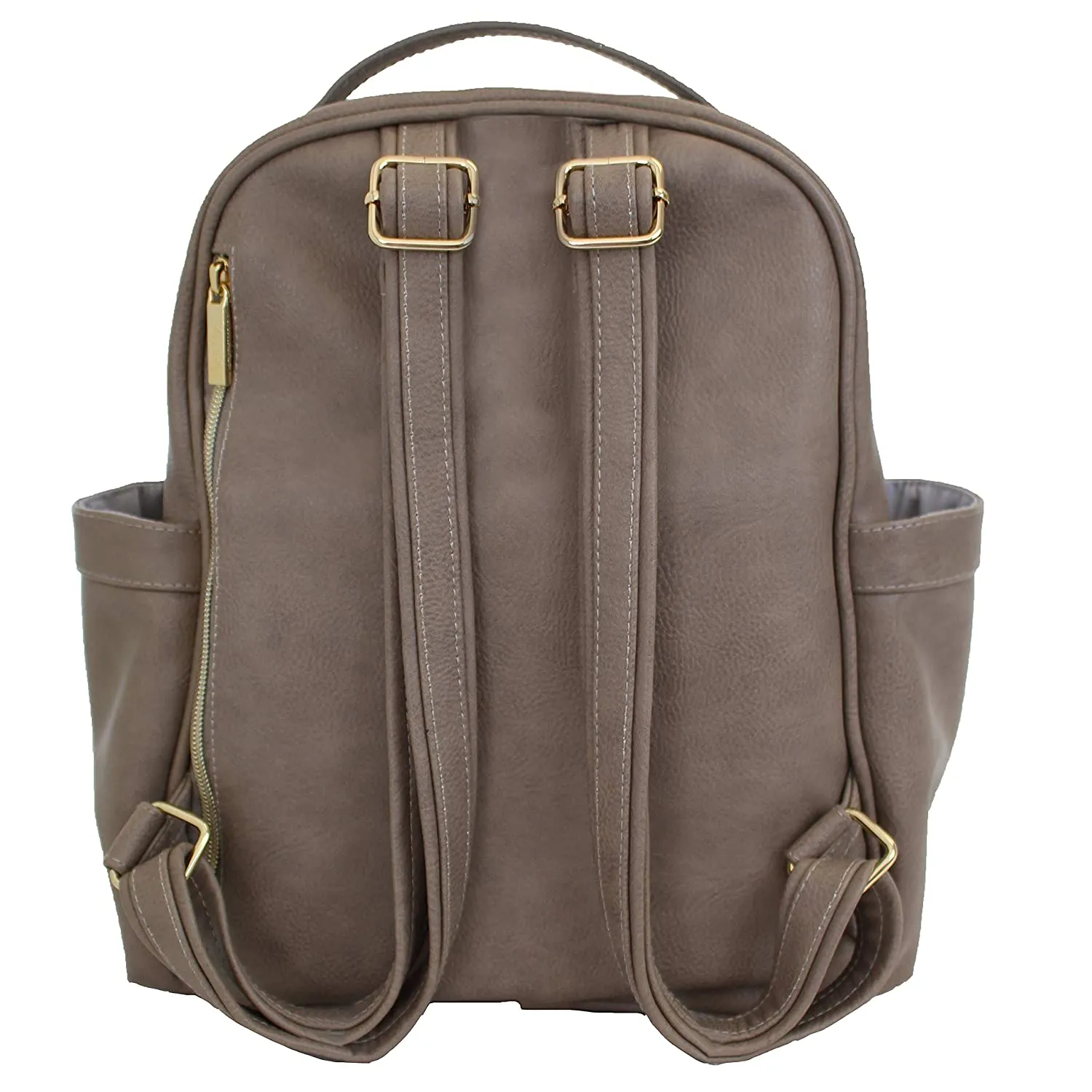 Itzy Ritzy Mini Diaper Bag Backpack – Taupe