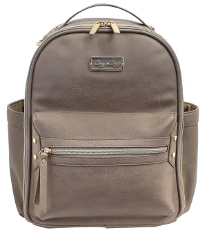 Itzy Ritzy Mini Diaper Bag Backpack – Taupe