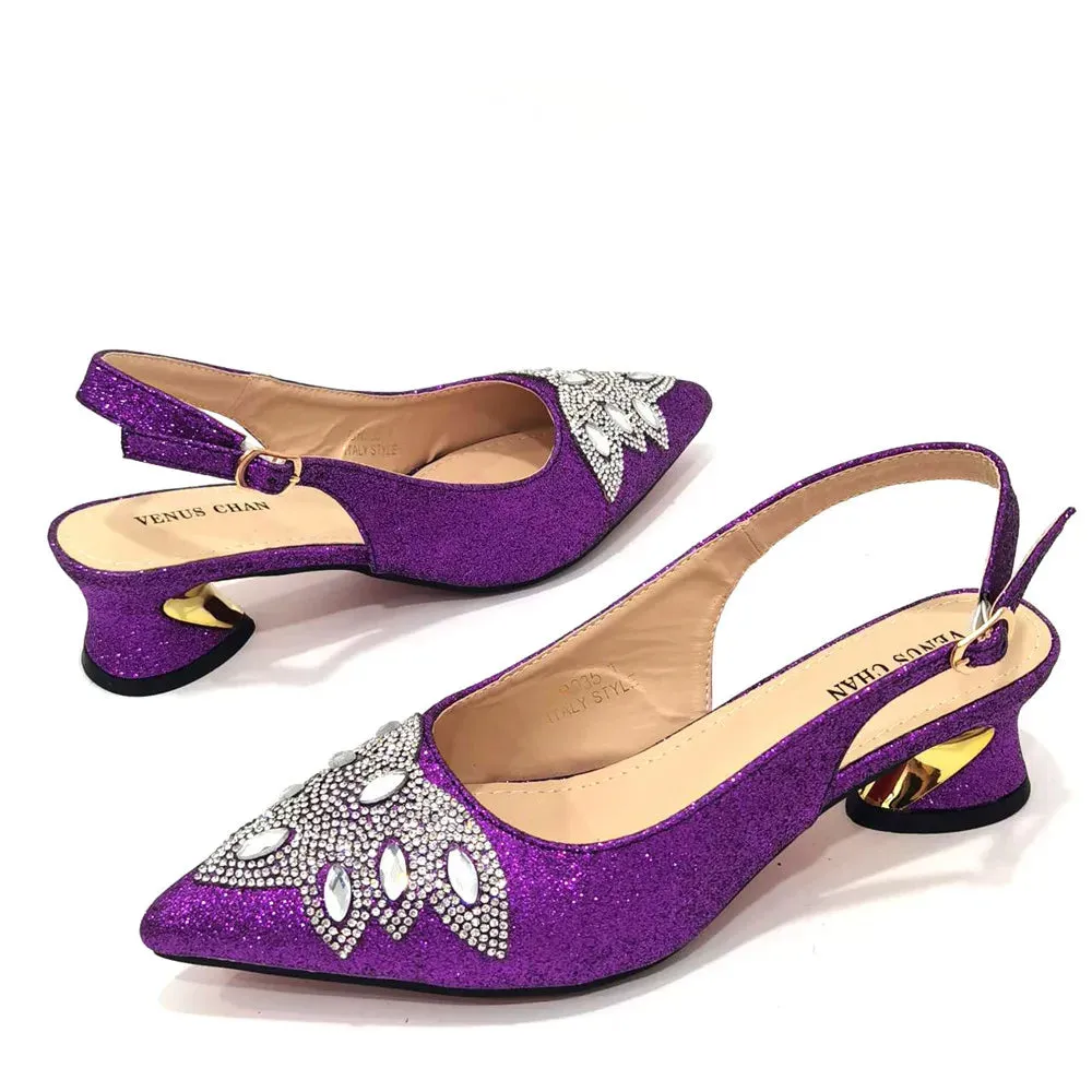 Megha Shoes & Bag Set