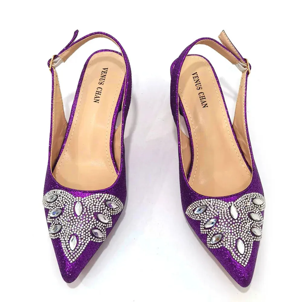 Megha Shoes & Bag Set