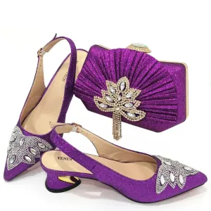 Megha Shoes & Bag Set