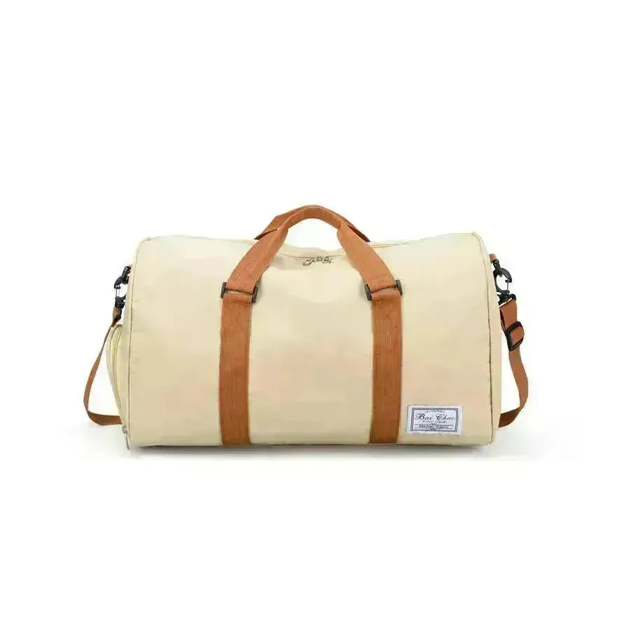 Men & Ladies Sports Duffle Travel Bag Lager Canvas Leisure Work Gym Holdall Bags