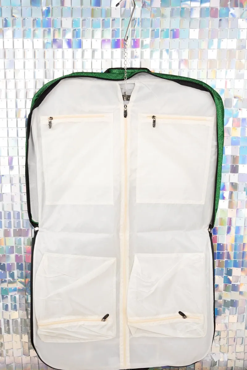 NGIL Green Glitz & Glam Garment Bag