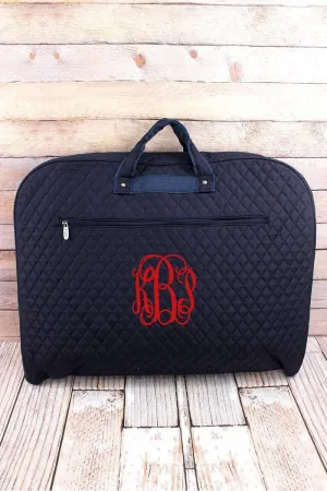 NGIL Navy Quilted Garment Bag