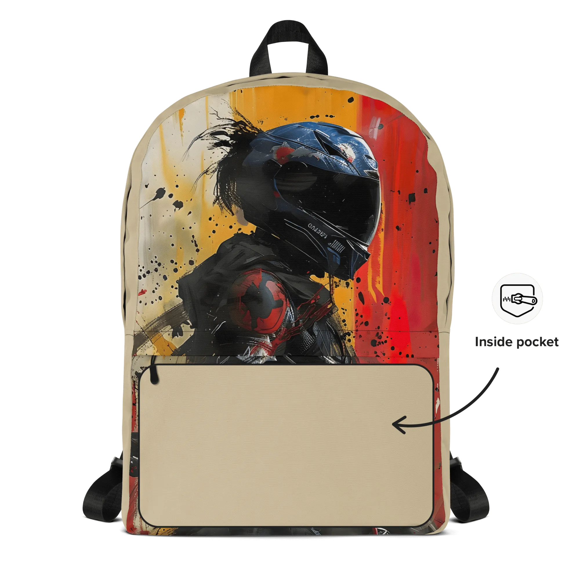 Rucksack Biker – Wasserdicht, Leicht & Geräumig für Alltag & Sport
