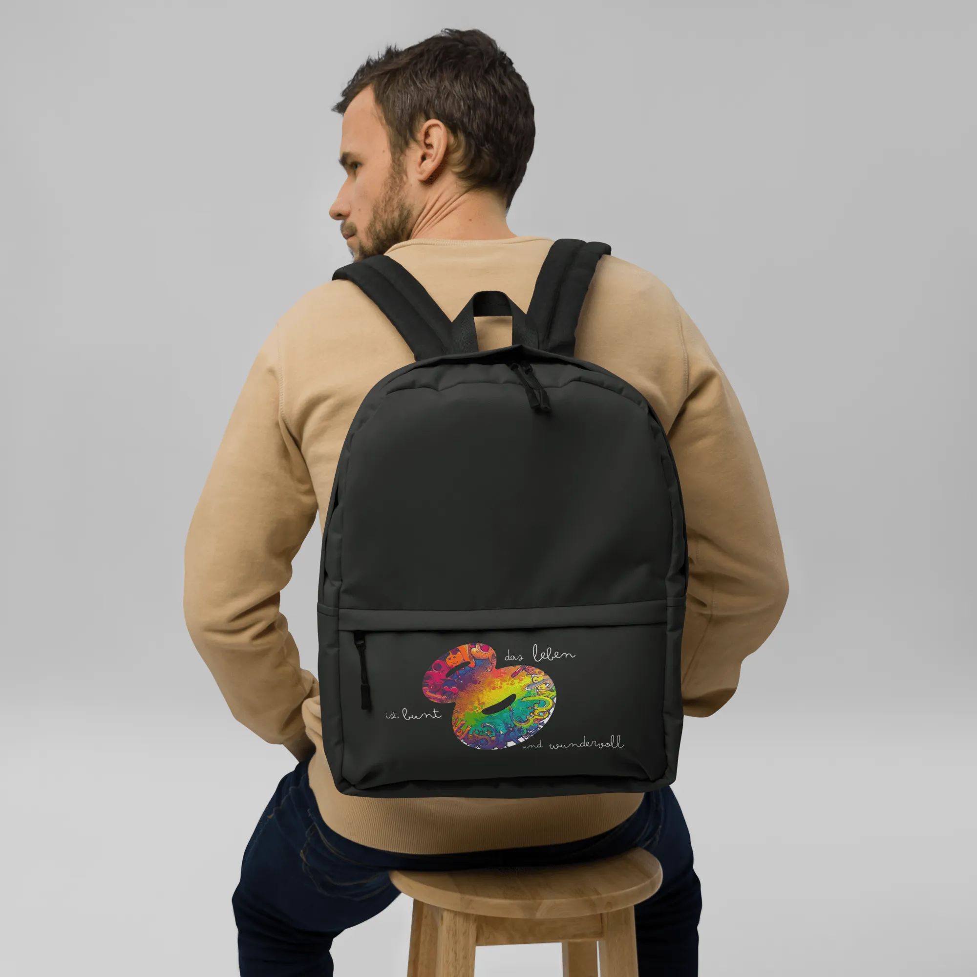 Rucksack Wundervoll – Wasserdicht, Leicht & Geräumig für Alltag & Sport