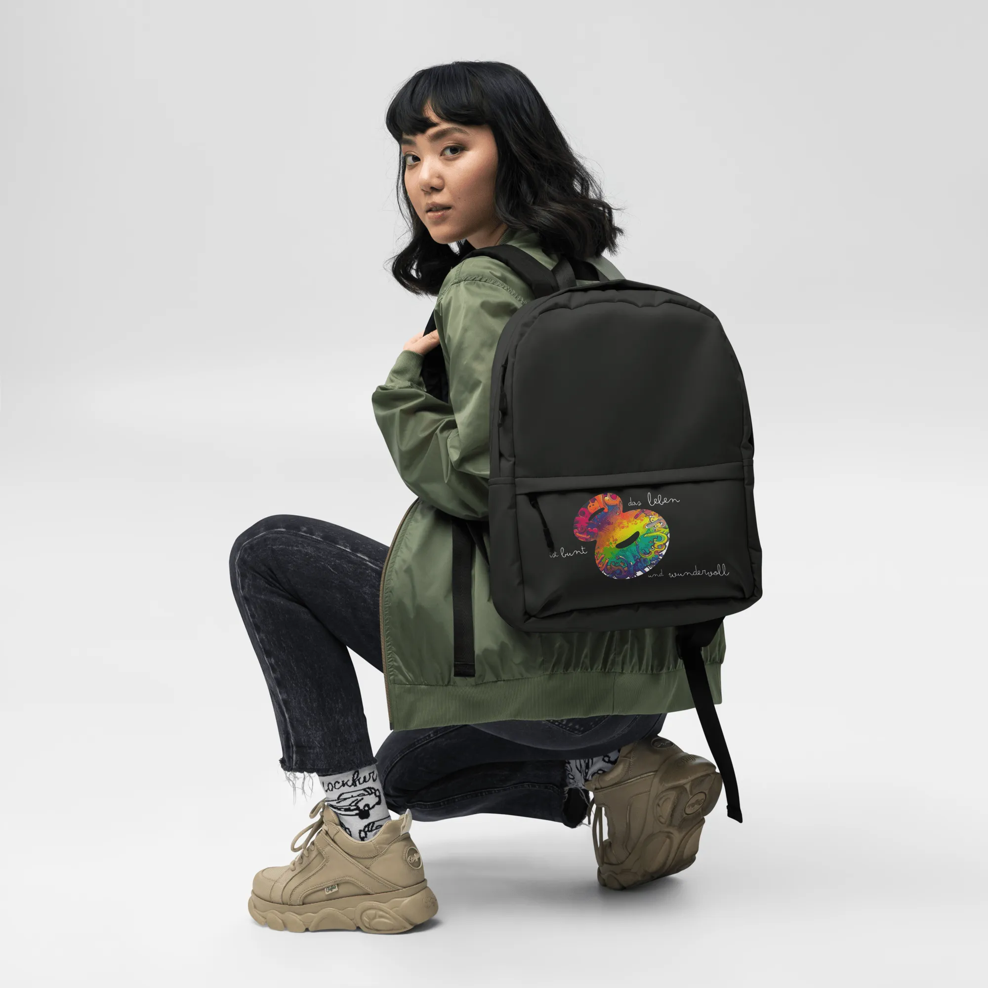 Rucksack Wundervoll – Wasserdicht, Leicht & Geräumig für Alltag & Sport