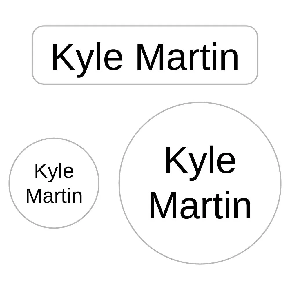 Simple Baby Labels Pack