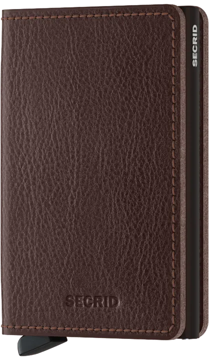 Slim Wallet | Veg Espresso Brown