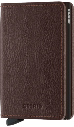 Slim Wallet | Veg Espresso Brown