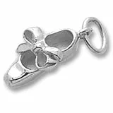 Tap Shoe Charm In Sterling Silver