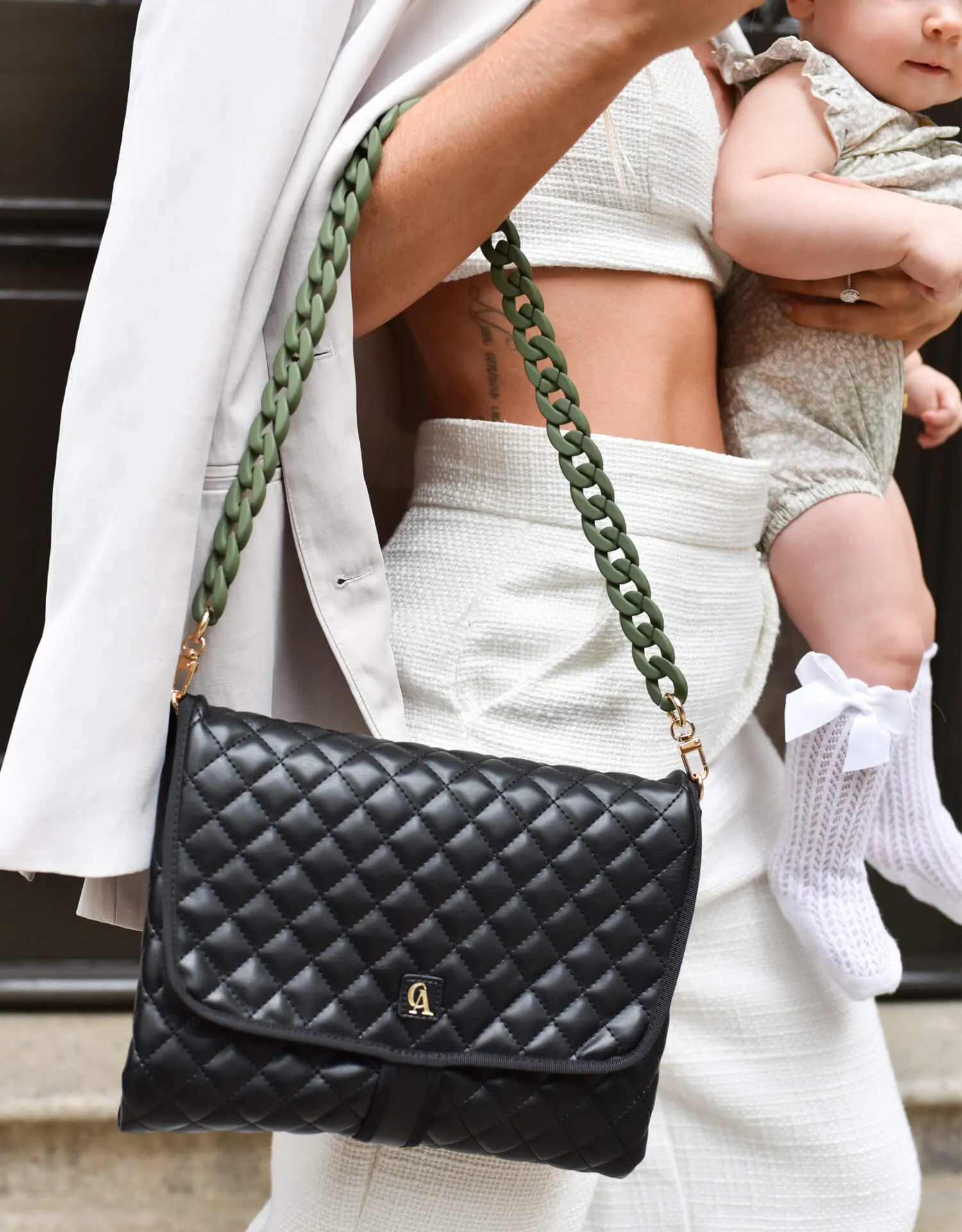 The 'CA' Coated Chain Strap