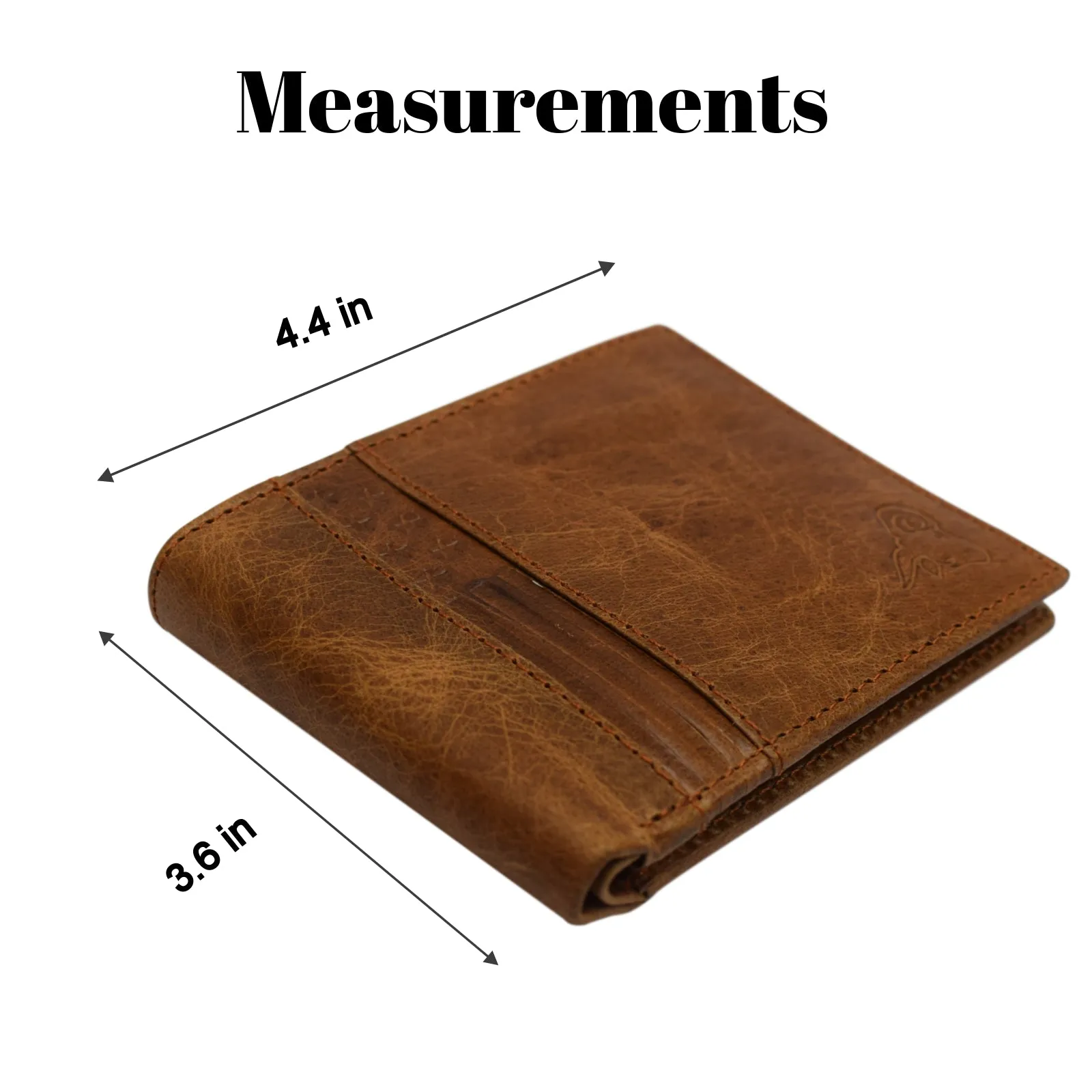USA RFID Mens Wallet Slim Passcase Bifold with ID Window & Gift Box US Design